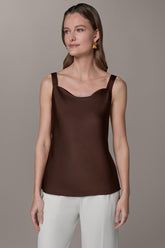 Donna Karan | SLEEVELESS COWL NECK CAMI
