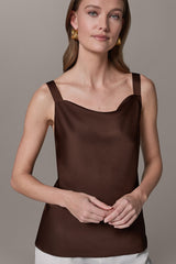Donna Karan | SLEEVELESS COWL NECK CAMI