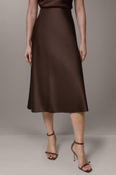 Donna Karan | MIDI BIAS SKIRT