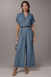 Donna Karan | SUITING JUMPSUIT