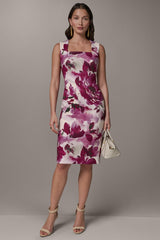 Donna Karan | SLEEVELESS MIDI SHEATH DRESS