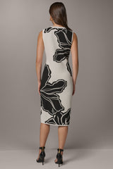 Donna Karan | SLEEVELESS MIDI SWEATER DRESS