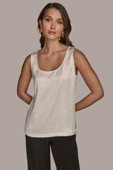 Donna Karan | SCOOP NECK SHELL