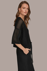 Donna Karan | OPEN STITCH CARDIGAN