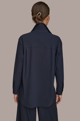 Donna Karan | THE MODERN TRAVEL BUTTON-DOWN SHIRT