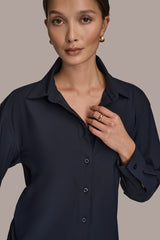 Donna Karan | THE MODERN TRAVEL BUTTON-DOWN SHIRT