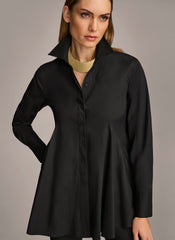 Donna Karan | LONG SLEEVE A-LINE TUNIC