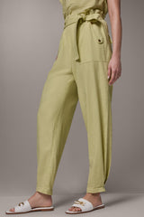 Donna Karan | RELAXED PAPERBAG ANKLE PANT
