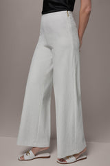Donna Karan | EXTRA HIGH-RISE WIDE-LEG SUIT PANT