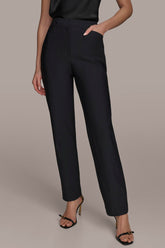 Donna Karan | FLAT FRONT STRAIGHT PANT