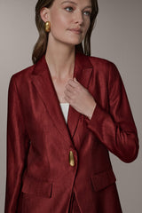 Donna Karan | ONE-BUTTON JACKET