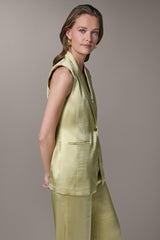 Donna Karan | ONE BUTTON SUIT VEST