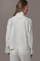 Donna Karan | LINEN-BLEND UTILITY JACKET
