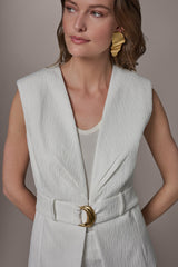 Donna Karan | EXTENDED SHOULDER VEST