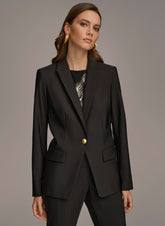 Donna Karan | ONE BUTTON JACKET