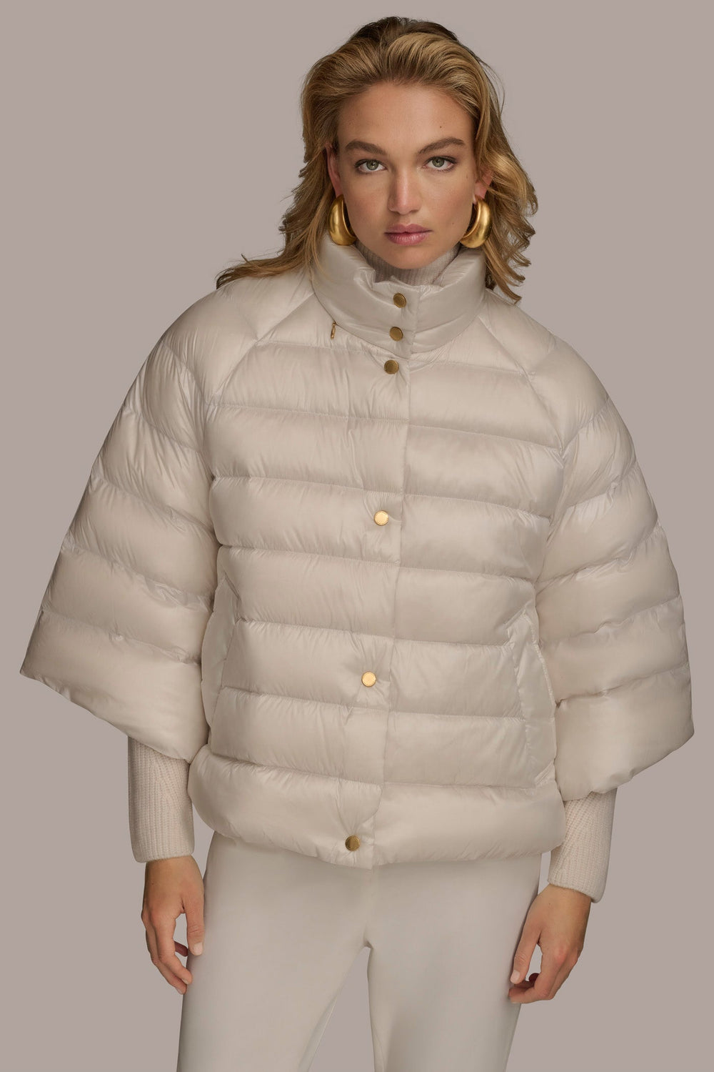 Donna Karan | PUFFER CAPE