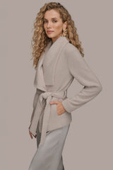 Donna Karan | TIE-FRONT WRAP JACKET