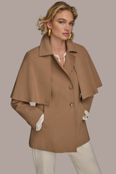 Donna Karan | WATER REPELLENT CREPE CAPELET