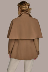 Donna Karan | WATER REPELLENT CREPE CAPELET