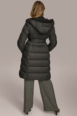 Donna Karan | TIE WAIST PUFFER