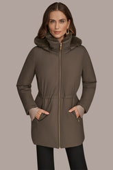 Donna Karan | FAUX FUR LINED PUFFER