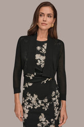 Donna Karan | OPEN-FRONT SHRUG