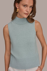 Donna Karan | SLEEVELESS A-LINE SWEATER