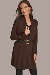 Donna Karan | V-NECK LONG CARDIGAN