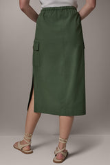 Donna Karan | MIDI CARGO PENCIL SKIRT