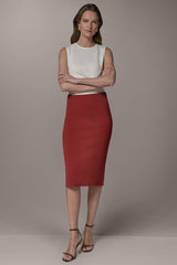 Donna Karan | MIDI SWEATER SKIRT