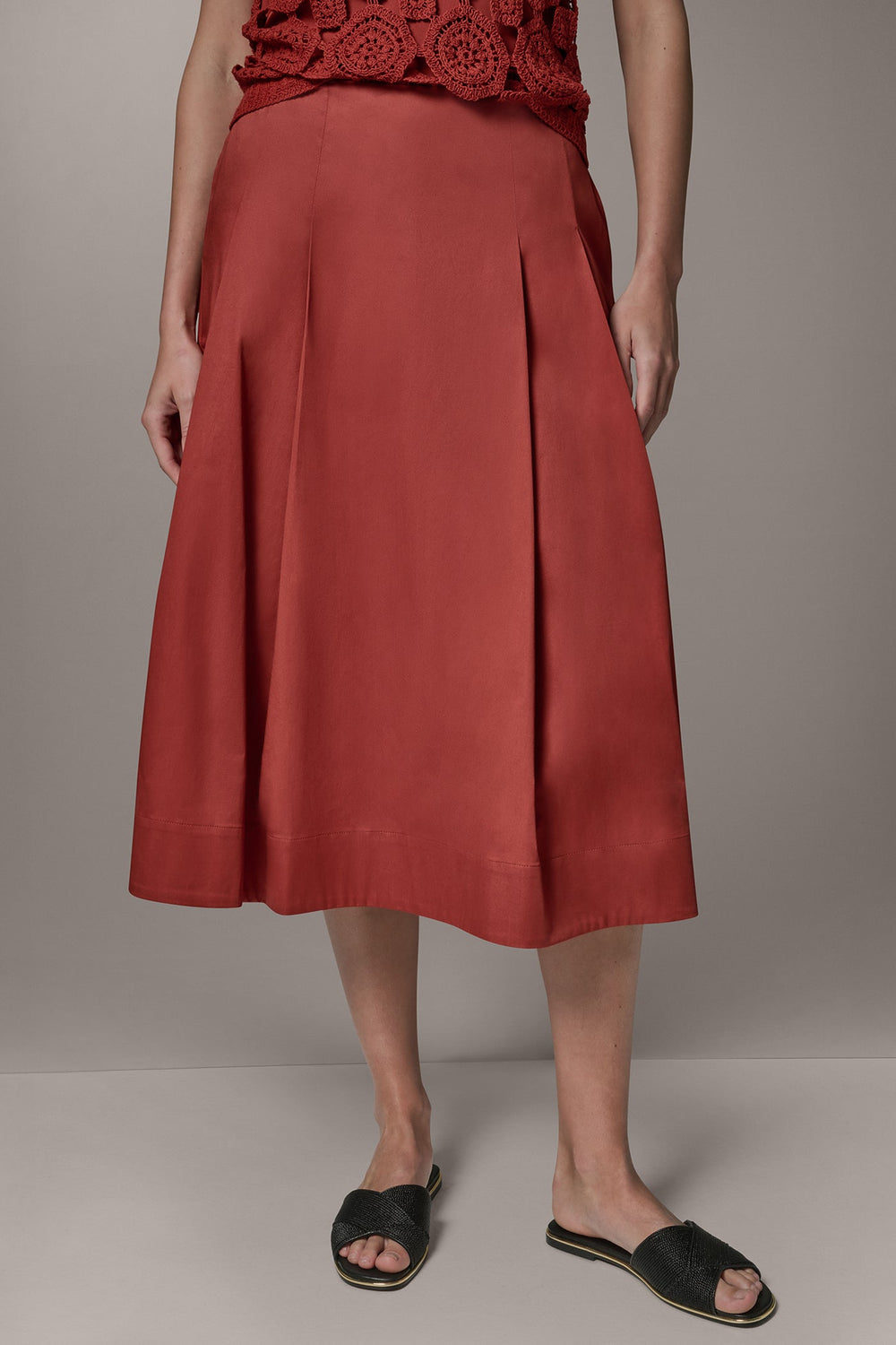 Donna Karan | MIDI A-LINE SKIRT