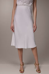 Donna Karan | SATIN BIAS SKIRT