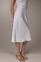 Donna Karan | SATIN BIAS SKIRT