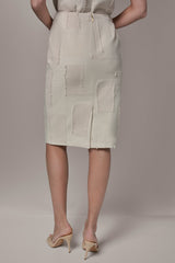 Donna Karan | JACQUARD MIDI SUIT PENCIL SKIRT