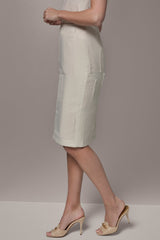 Donna Karan | JACQUARD MIDI SUIT PENCIL SKIRT
