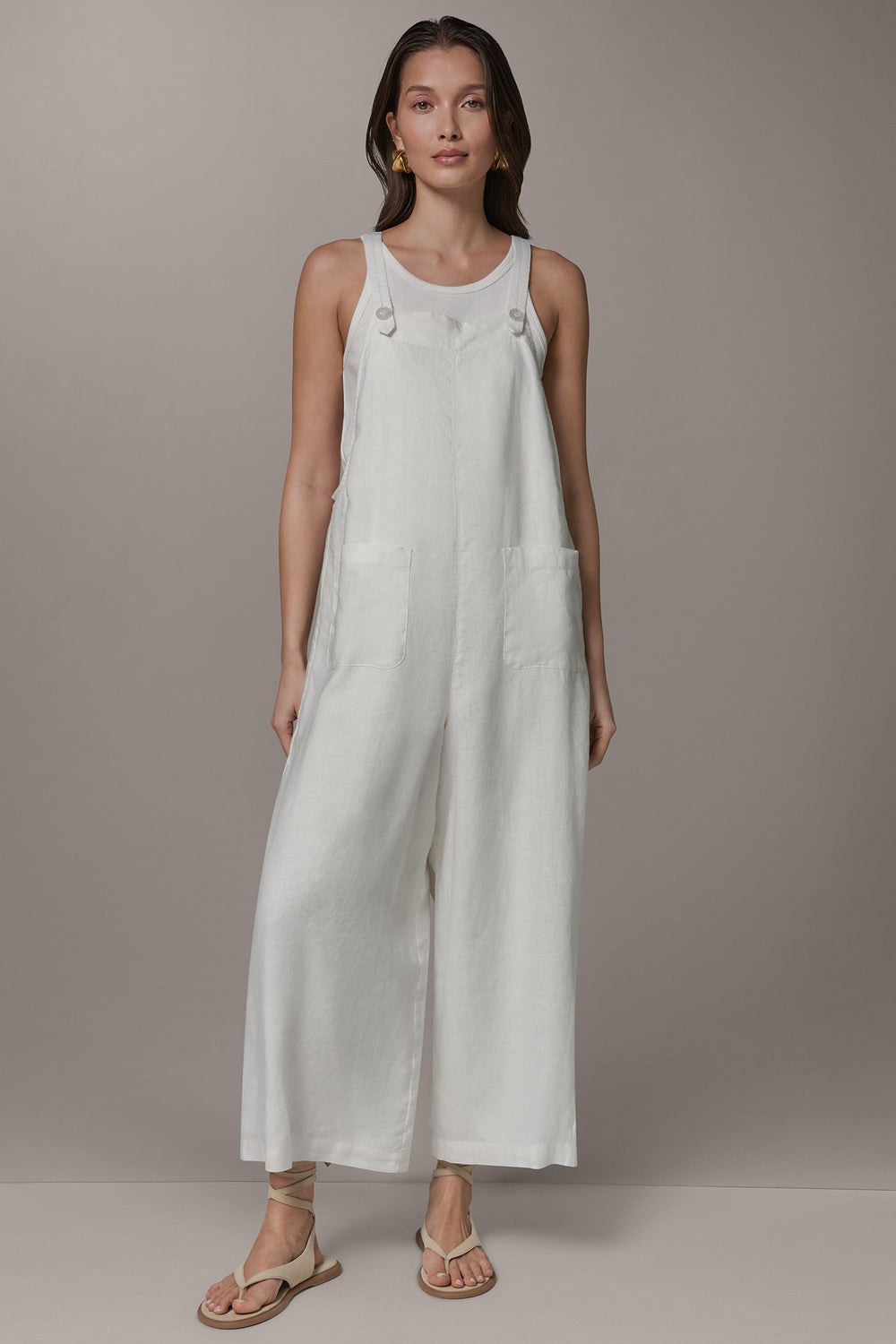 Donna Karan | SLEEVELESS CROPPED JUMPER