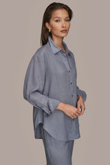 Donna Karan | LONG SLEEVE SHIRT