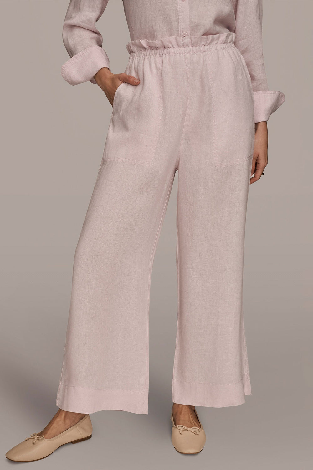 Donna Karan | HIGH-RISE PAPERBAG PANT