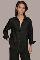 Donna Karan | LONG SLEEVE SHIRT