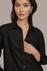 Donna Karan | LONG SLEEVE SHIRT