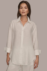 Donna Karan | LONG SLEEVE SHIRT