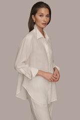 Donna Karan | LONG SLEEVE SHIRT
