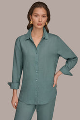 Donna Karan | LONG SLEEVE SHIRT