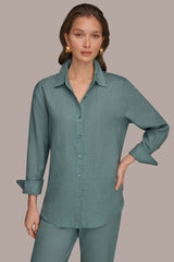 Donna Karan | LONG SLEEVE SHIRT