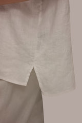 Donna Karan | LINEN SLEEVELESS BLOUSE
