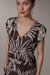 Donna Karan | SLEEVELESS EXTENDED SHOULDER TOP