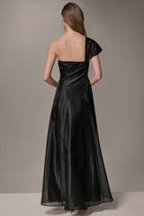 Donna Karan | ORGANZA TWIST ONE-SHOULDER BALL GOWN