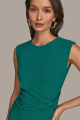 Donna Karan | TWIST WAIST MIDI SHEATH DRESS