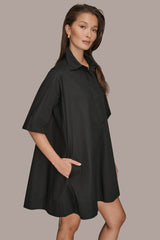 Donna Karan | ELBOW-SLEEVE DRESS