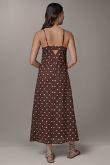 Donna Karan | SLEEVELESS MAXI CUTOUT DRESS